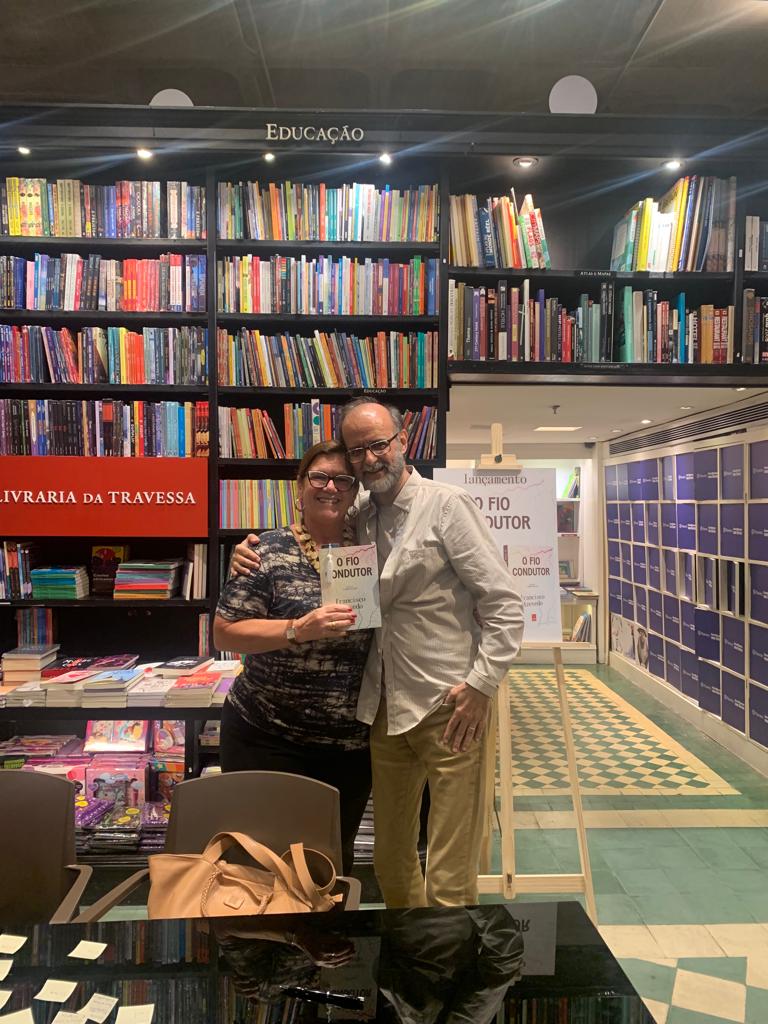 Com a juíza Andréa Pachá