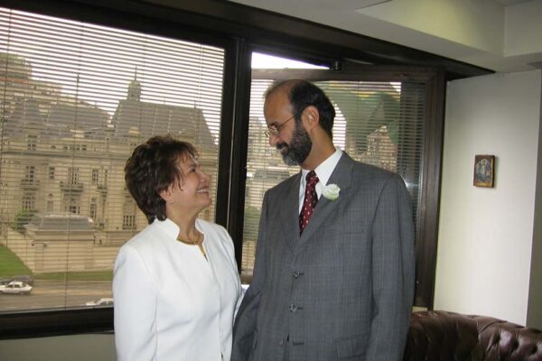 Casamento com Edvane Cabral Vinte e cinco anos de união